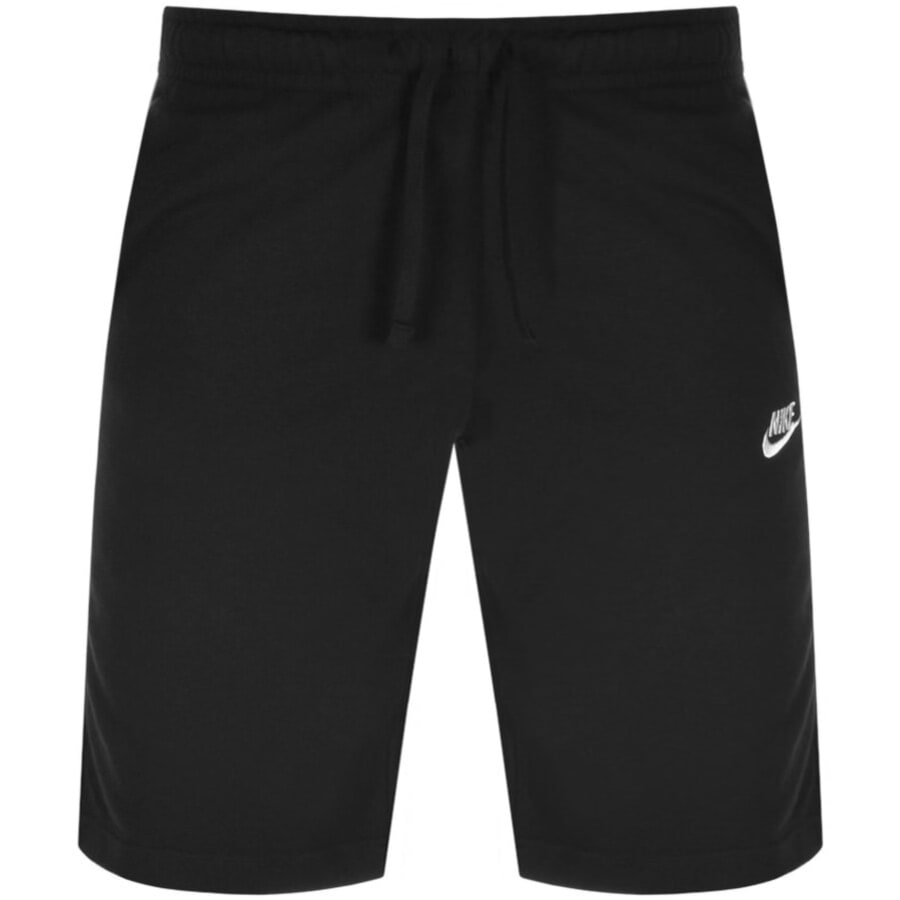Nike Club Logo Shorts Black Mainline Menswear